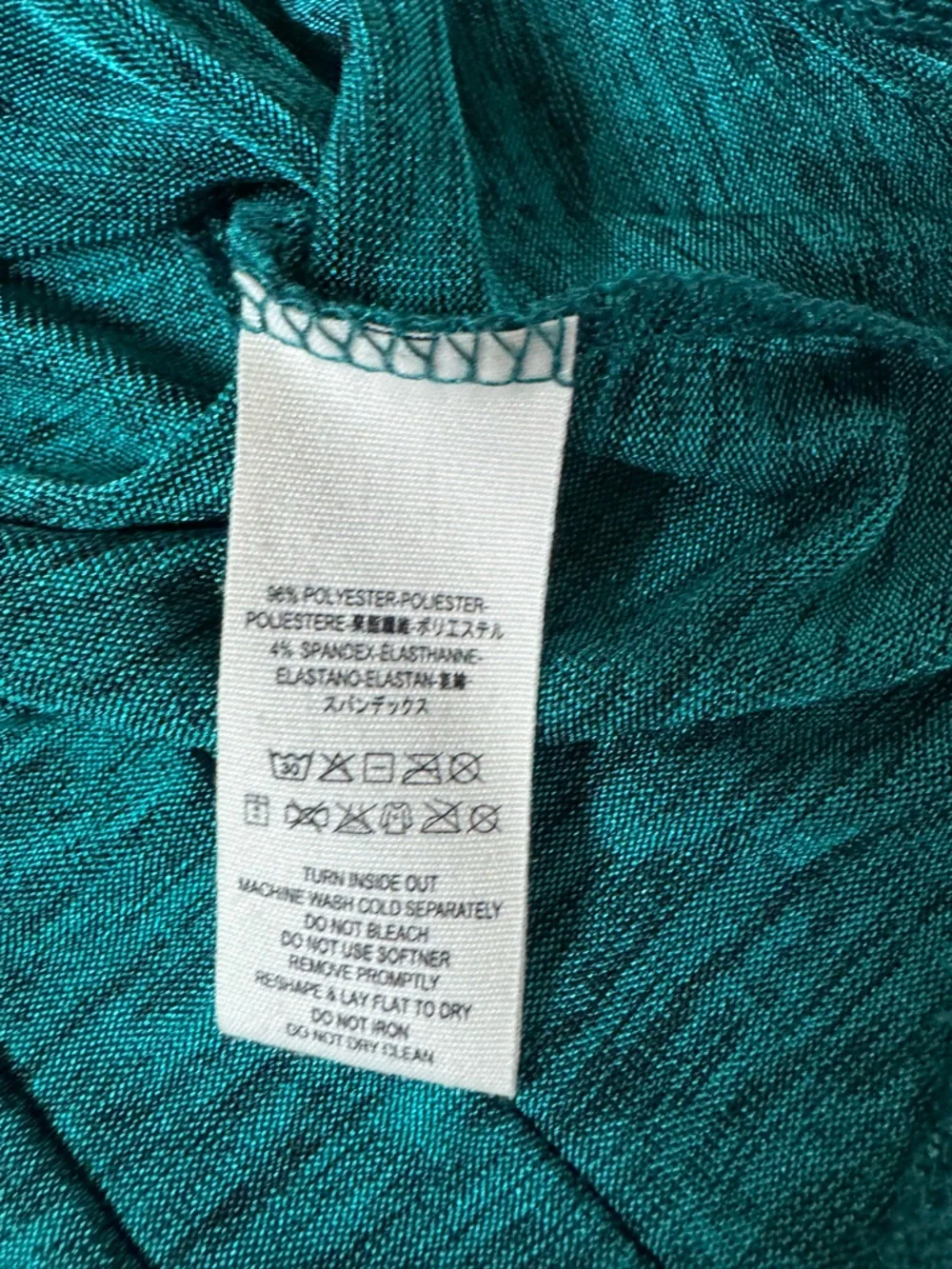 Free People Killer Queen Teal Knit V-Neck Puff Long Sleeve Stretch Blouse S